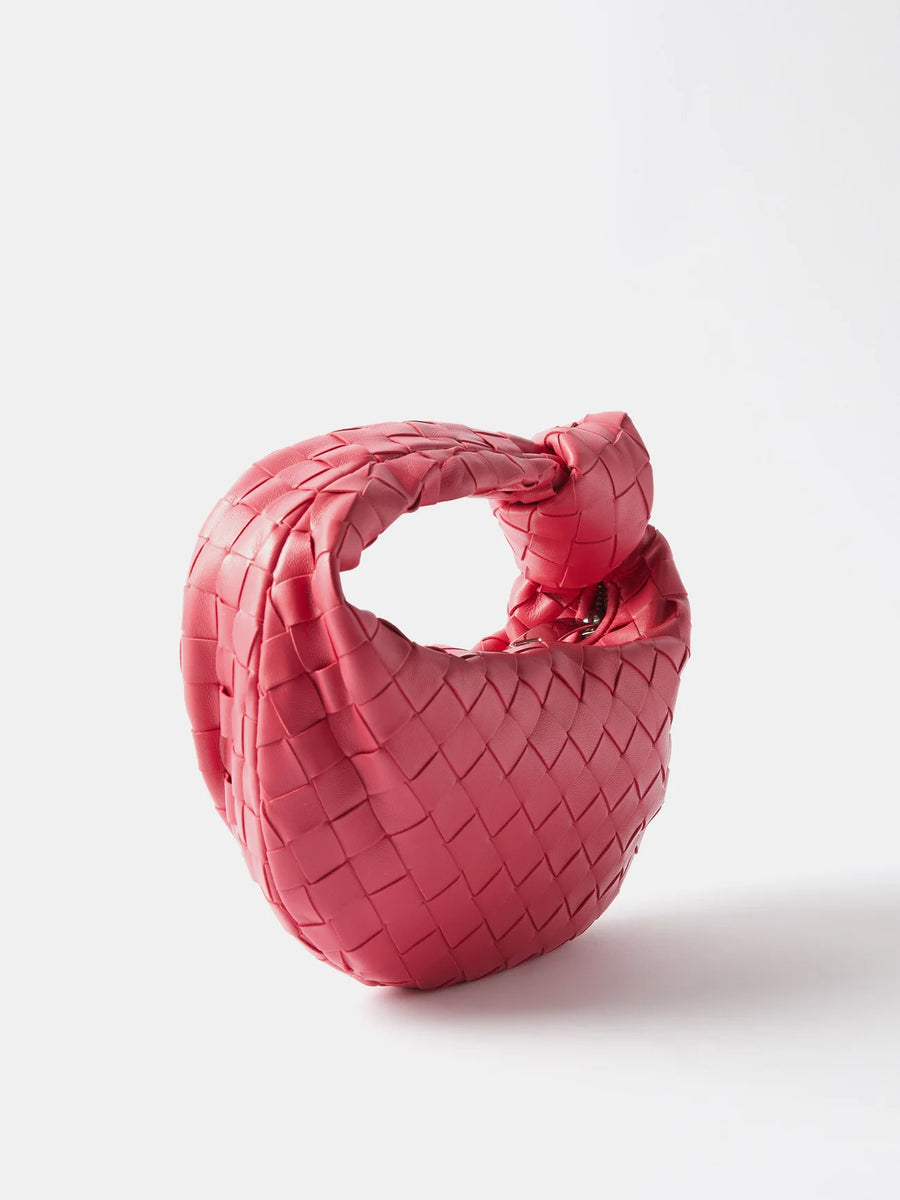 Bottega Veneta Intrecciato Dunkelrosa 24,6 cm